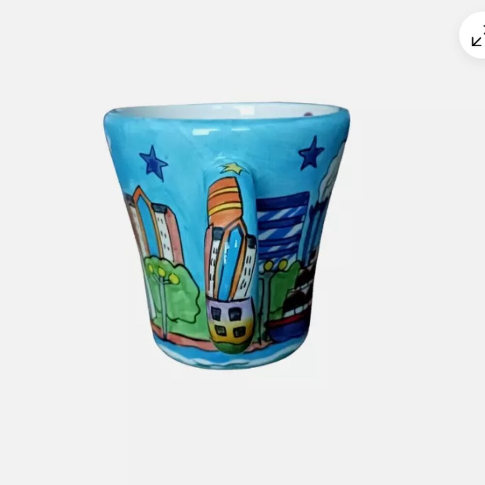 St Louis Coffee Mug Size 6" Wide With Handle 4.5" Tall City Souvenir Mug - Picture 2 of 10